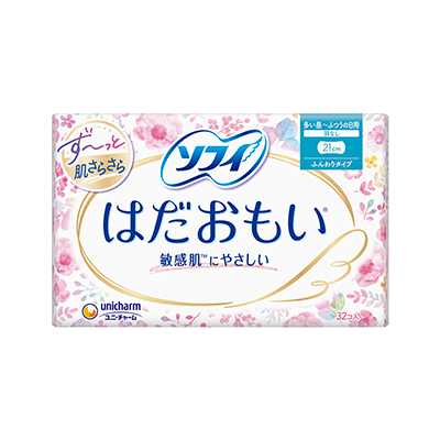 ソフィはだおもい&reg;ふんわりタイプ　多い昼用　羽なし21cm
